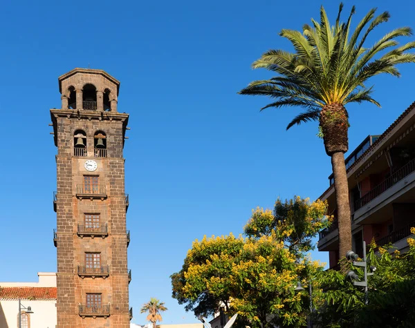 Iglesia Parroquia Matriz de Nuestra Seňora de La Concepcion ve starém městě San Cristobal de La Laguna, Tenerife, Kanárské ostrovy — Stock fotografie