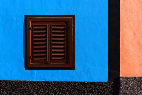 Detalhe arquitetônico na cidade velha de San Cristobal de La Laguna — Fotografia de Stock