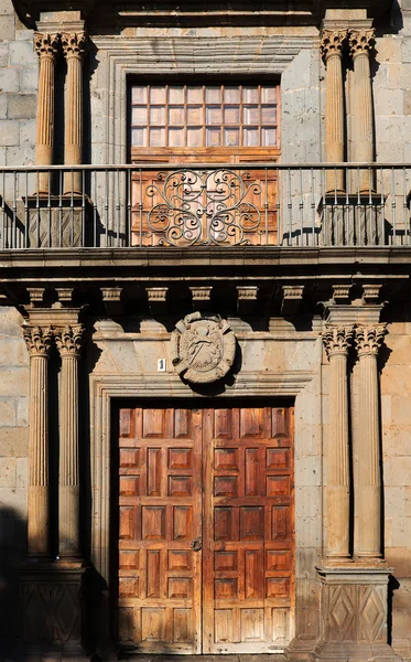 Архітектурної детально в Санта Крус де Тенеріфе — стокове фото