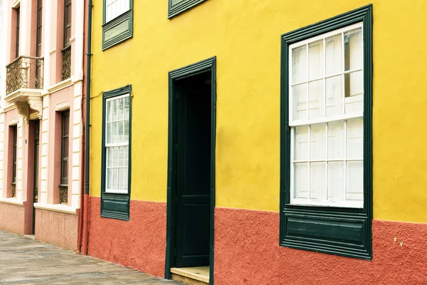 Arkitektoniska detaljer i San Cristobal de la Laguna, Teneriffa — Stockfoto