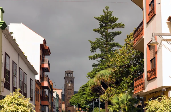 Détail architectural dans la vieille ville de San Cristobal de La Laguna, Tenerife — Photo