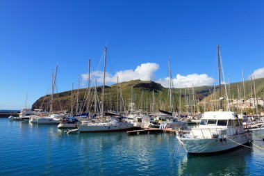 Los Cristianos tatil beldesi Tenerife liman