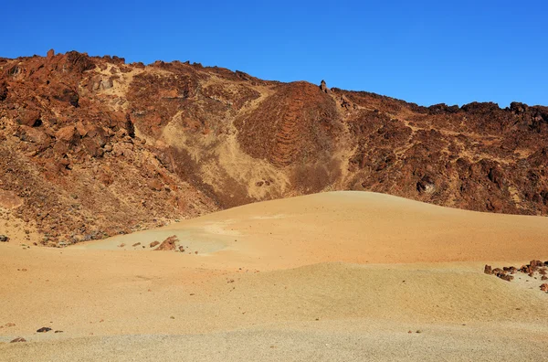 Månlandskap i Teide National Park — Stockfoto