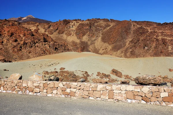 Road in El Teide National Park — Stock Photo, Image