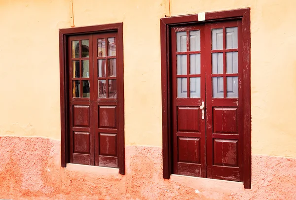 Detalu architektonicznego w San Sebastián de la Gomera — Zdjęcie stockowe