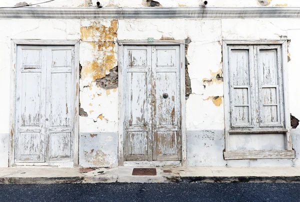 Architektonisches detail in san sebastian de la gomera — Stockfoto