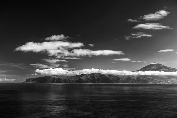 Volkan Teide Agulo köyden, La Gomera gördüm — Stok fotoğraf