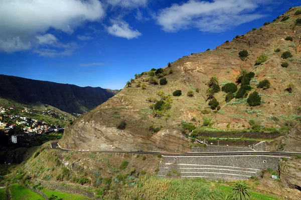 Montanhas em La Gomera, Espanha, Europa — Fotografia de Stock