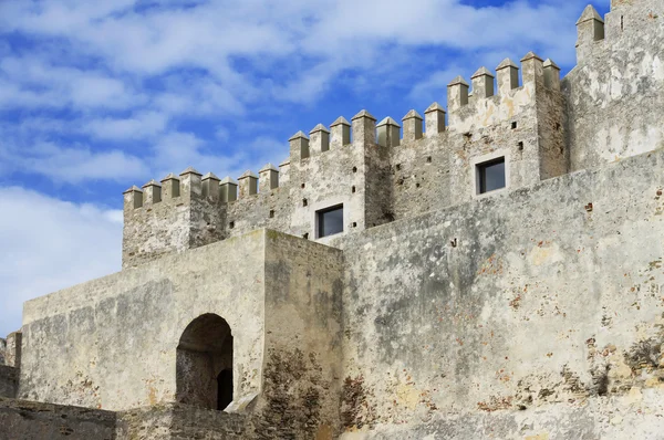 Castelo Medieval, Guzman El Bueno, Tarifa, Andaluzia, Espanha — Fotografia de Stock