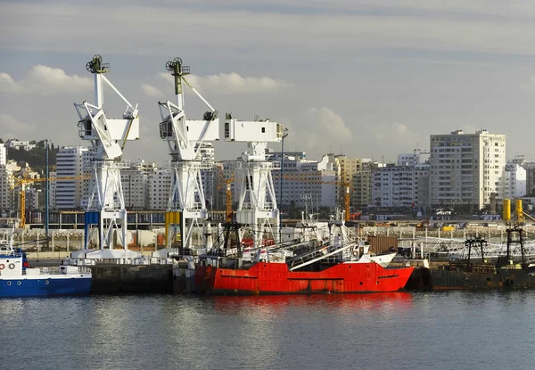 Bağlantı noktası Tangier, Morocco — Stok fotoğraf