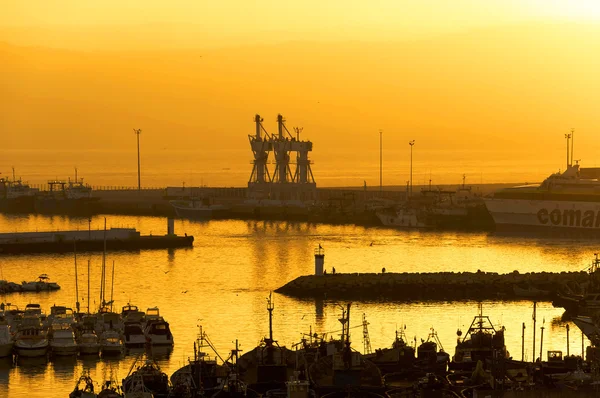 Der Hafen von Tanger — Stockfoto