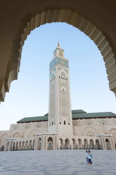 The Hassan II Mosque, Casablanca, Morocco, Africa — Stock Photo, Image