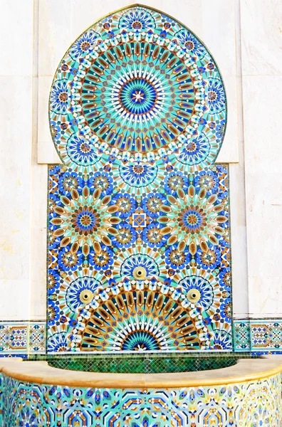 Hassan Ii 모스크, 카사블랑카의 건축 세부 사항 — 스톡 사진