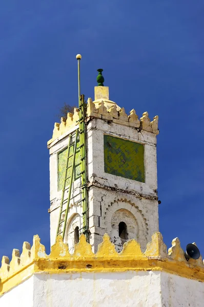 Mecset minaret, El Jadida, Marokkó, Afrikában — Stock Fotó