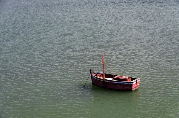 Barco de pesca en El Jadida — Foto de Stock