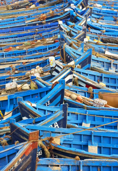 Łodzie rybackie w essaouira — Zdjęcie stockowe