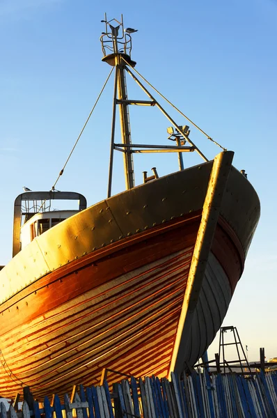 Fishing boats in Essaouira — Stock Photo, Image