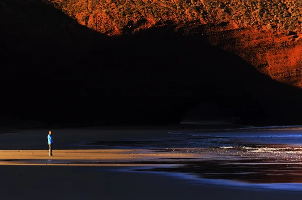 Archi in pietra di Legzira, Marocco — Foto Stock