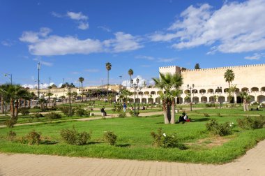 Meknes eski Medina duvarları