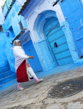 : Chefchaouen, Morocco, Ekim 24 2015