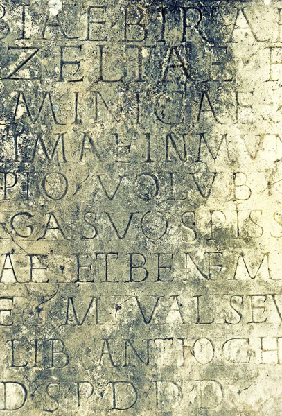 Roman Empire Inscription carved in stone — Stock Photo, Image