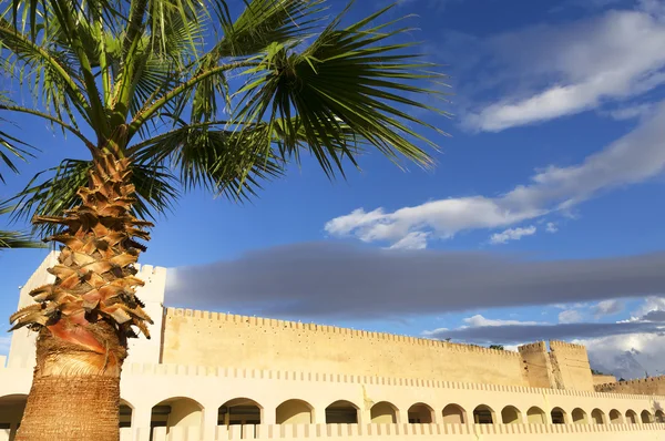 Stadsmuur in Meknes — Stockfoto