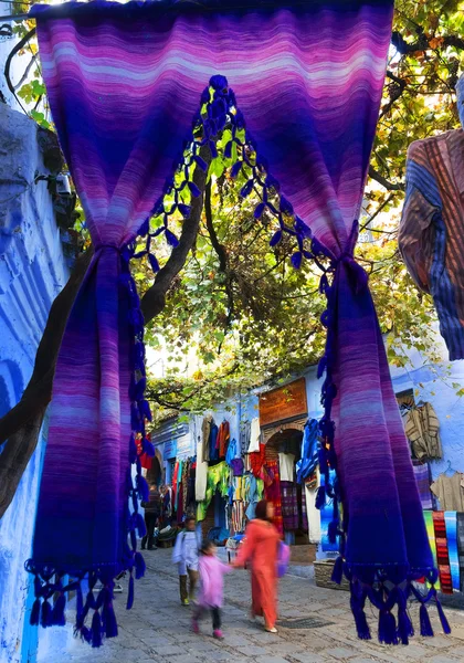 Architektonisches Detail in chefchaouen — Stockfoto