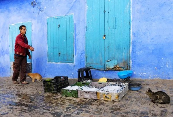 CHEFCHAOUEN, MOROCCO, OCTOBER 24 2015 — Stock Photo, Image