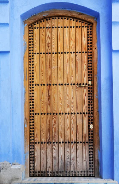 Detalhe arquitetônico em Chefchaouen — Fotografia de Stock