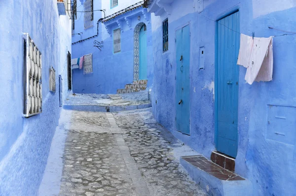 Architectural detail in Chefchaouen — Stock Photo, Image