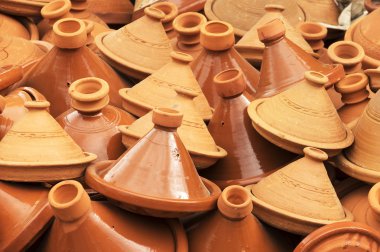 Geleneksel morrocan kil tencere yemek, Fas için