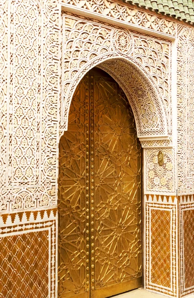 Detalu architektonicznego w Marrakesz — Zdjęcie stockowe