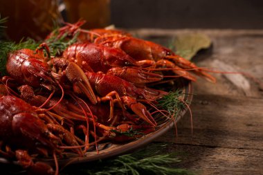 Kerevit, dereotlu ve limonlu bir tabakta kaynatıldı. Karanlık, durgun hayat.