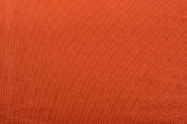 Tissu Tricoté Élastique Jersey Orange Texture Gros Plan Peut Être — Photo