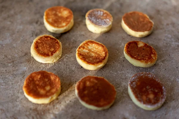 Zelfgemaakte Fluffy Souffle Pancake Gemaakt Van Amandel Kokosnoot Soja Eiwit — Stockfoto