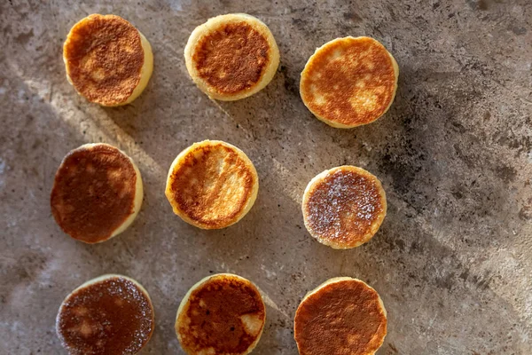 Homemade Fluffy Souffle Pancake Виготовляється Мигдалю Кокосового Горіха Соєвого Білкового — стокове фото