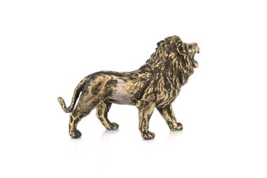 Güzel bir hayvanın antika heykeli