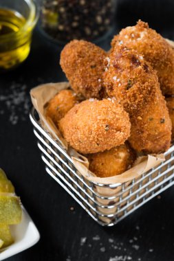 Bolinho de Bacalhau (Morina balığı Croquete)
