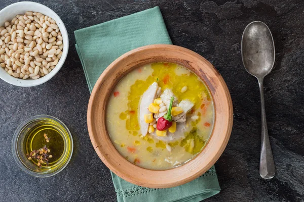 Creamy Chicken and Corn Soup