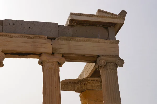 Dettaglio dall'Erechteion, Acropoli, Atene, Grecia . — Foto Stock