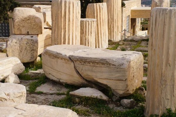 Parthenon, Atina antik Yunan sütun. — Stok fotoğraf