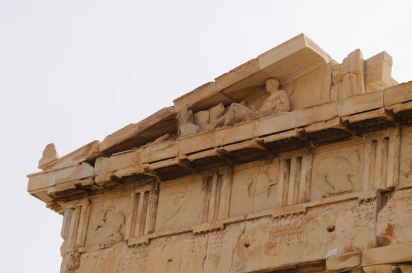 Ναός του Παρθενώνα στην ακρόπολη των Αθηνών, Ελλάδα — Φωτογραφία Αρχείου