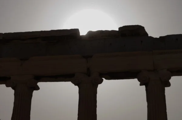 Erechtejon na Akropolu w Atenach, Grecja. — Zdjęcie stockowe