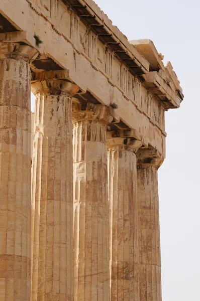 Parthenon temple on the Acropolis of Athens, Greece — Stock Photo, Image