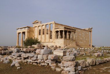 Erechtheion Akropolis Atina, Yunanistan.
