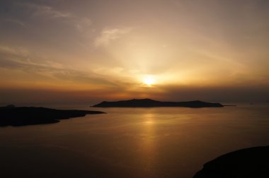 Nea kami ve Palea kami Thira, Santorini alınan Adaları.