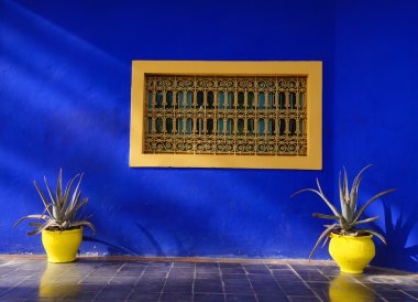 Jardin majorelle Bahçe Marrakesh, morocco