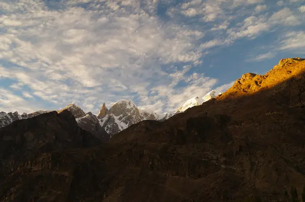 Lady Finger in sunset,Northern  Pakistan — Stock Photo, Image