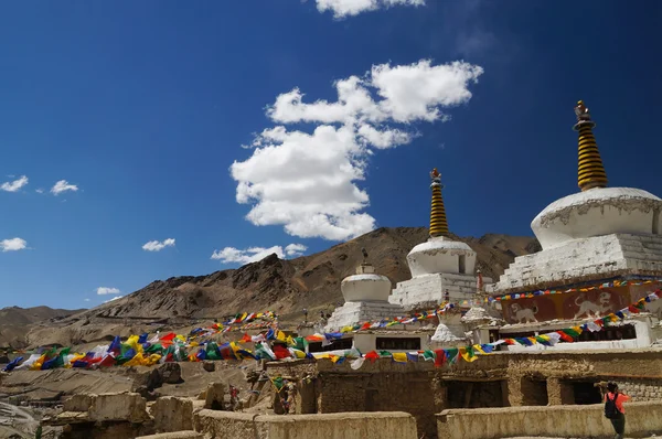Stupa of Lamayuru Monastery in  Ladakh, India — Φωτογραφία Αρχείου