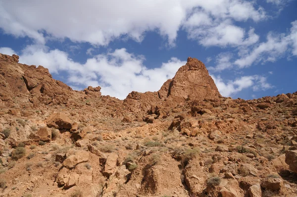 Todra φαράγγι στο μαροκινό άτλαντα βουνό — Φωτογραφία Αρχείου